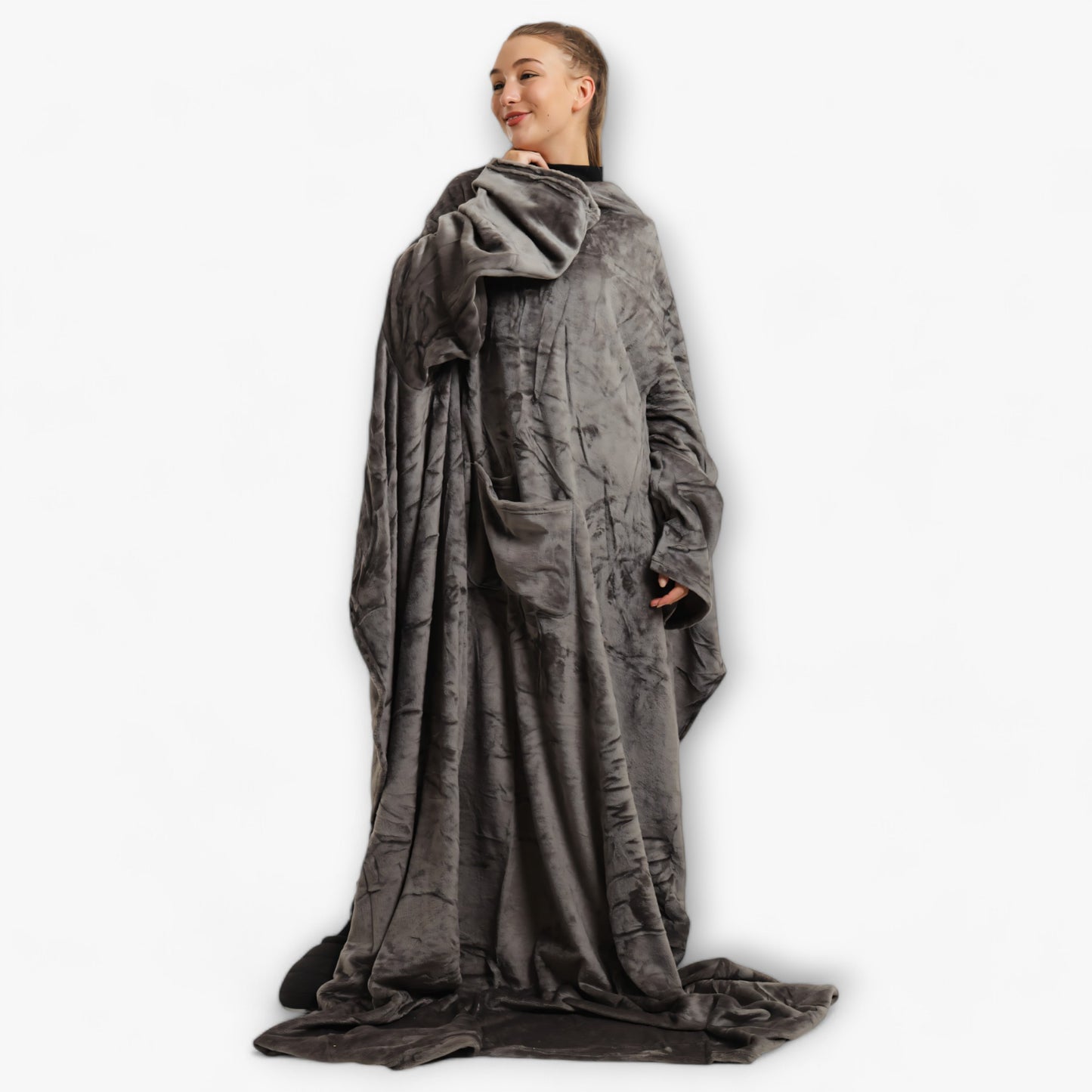 Snug Pocket Blanket - Grey