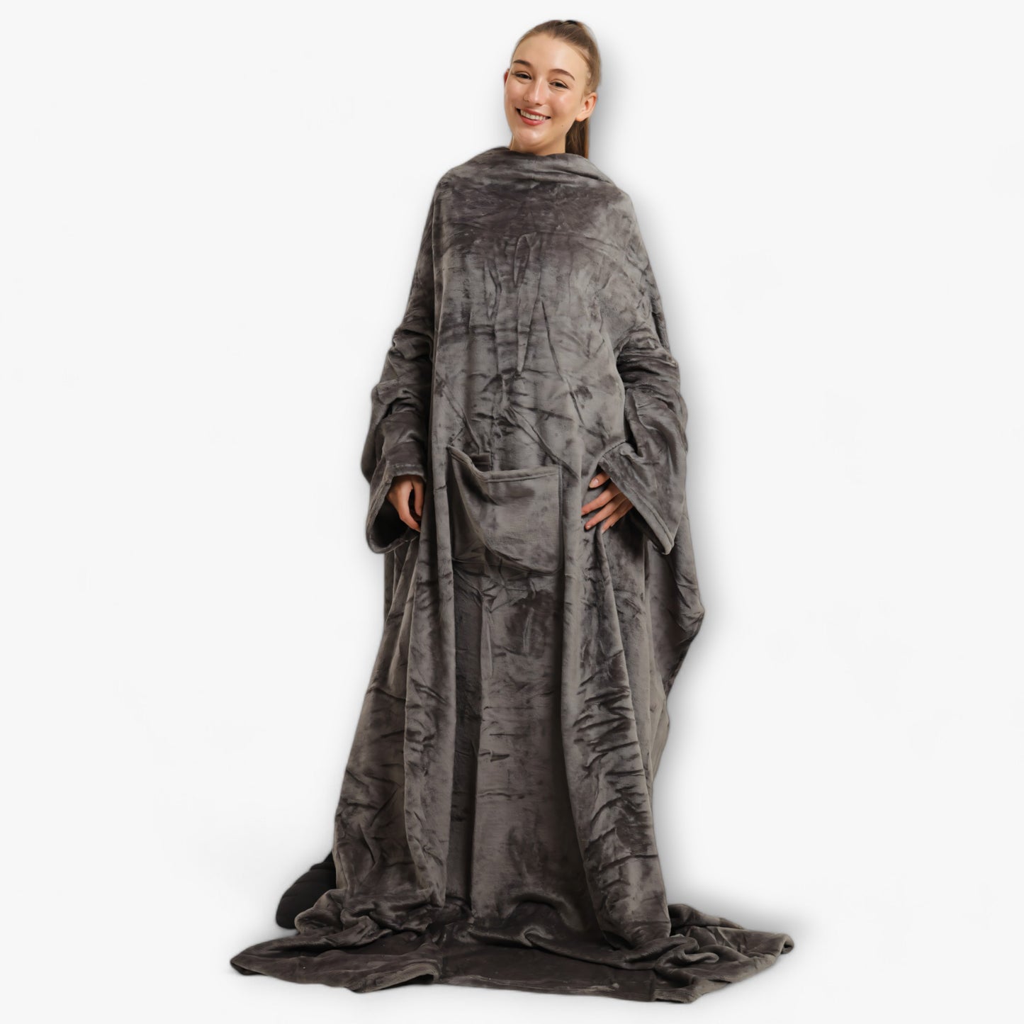 Snug Pocket Blanket - Grey