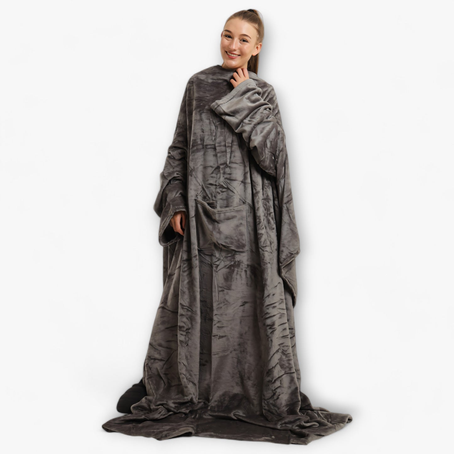 Snug Pocket Blanket - Grey