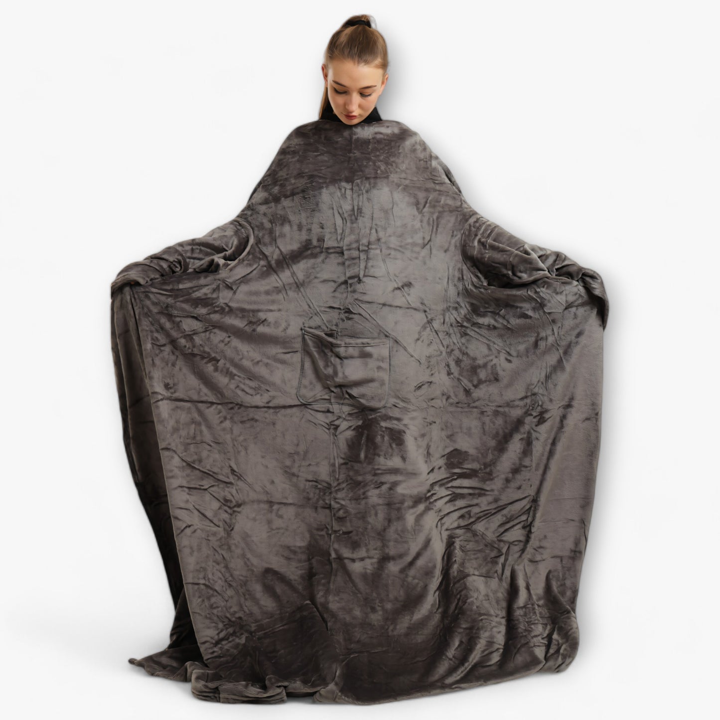 Snug Pocket Blanket - Grey