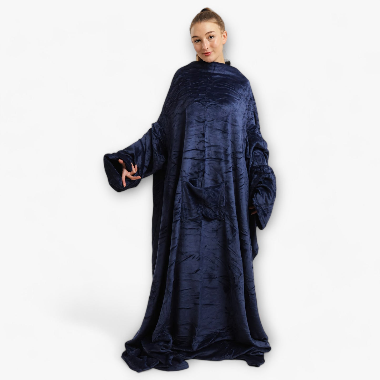 Snug Pocket Blanket - Navy