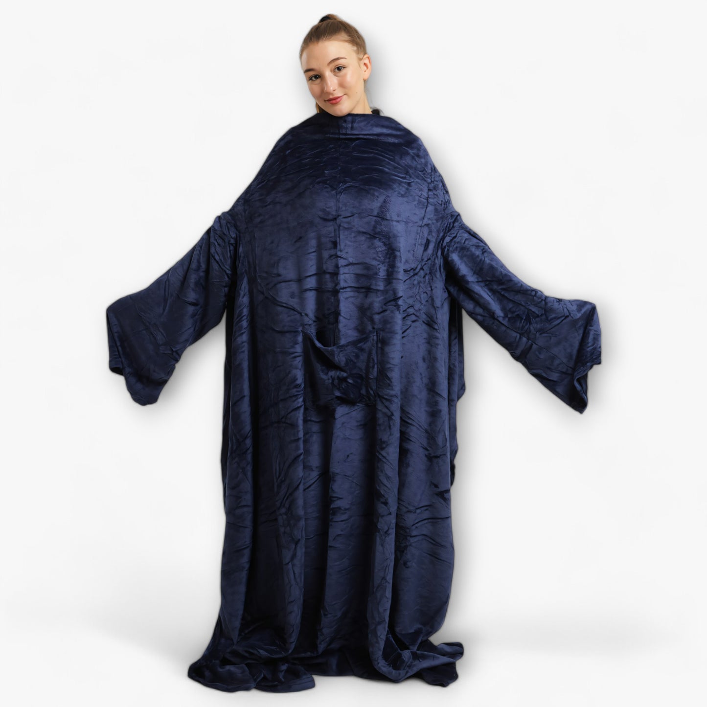 Snug Pocket Blanket - Navy