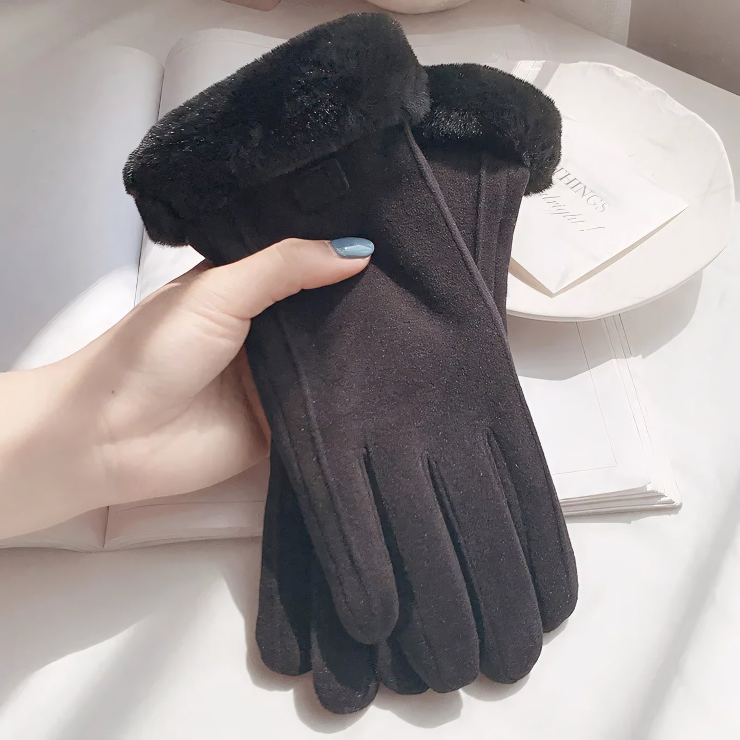 Suede Luxe Gloves