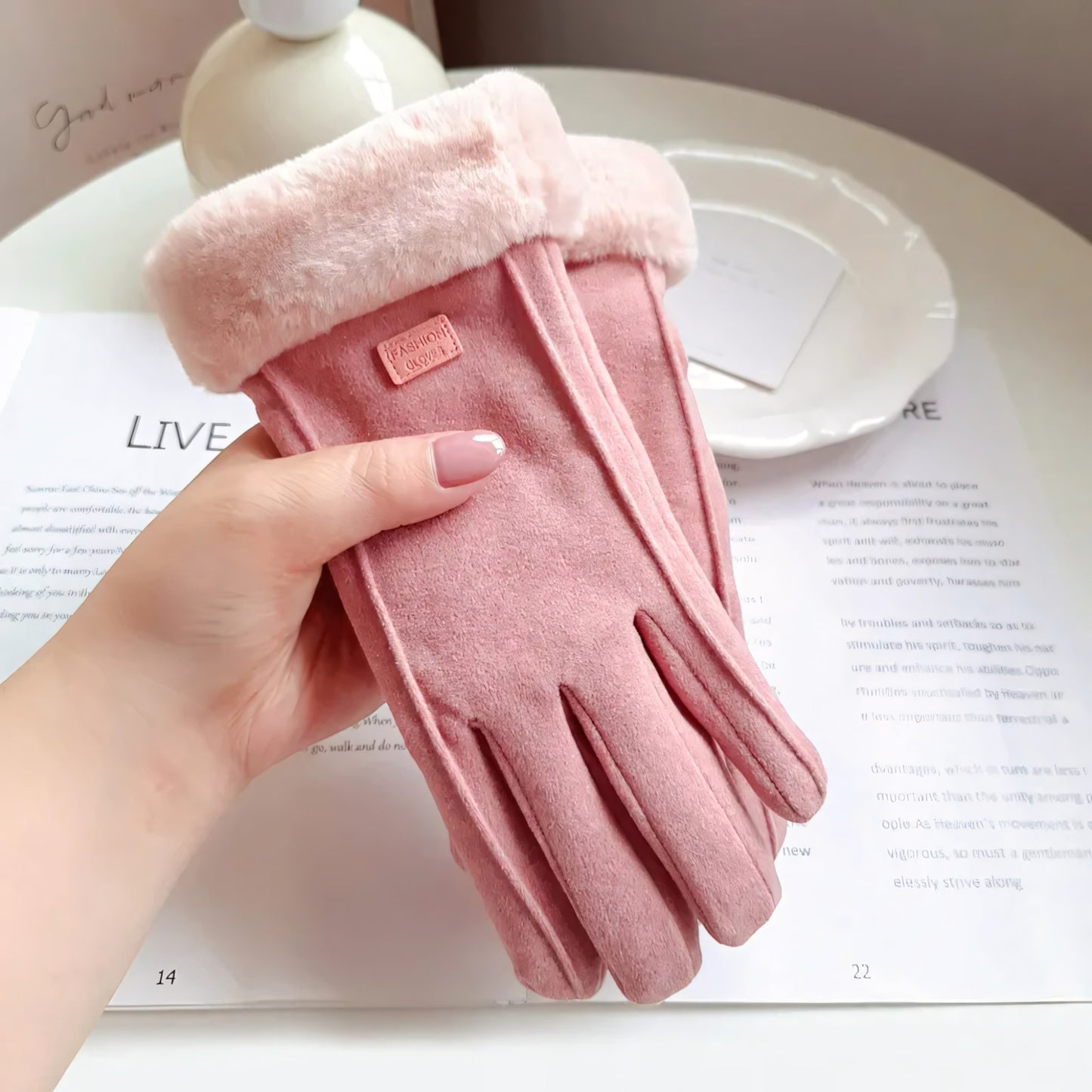 Suede Luxe Gloves