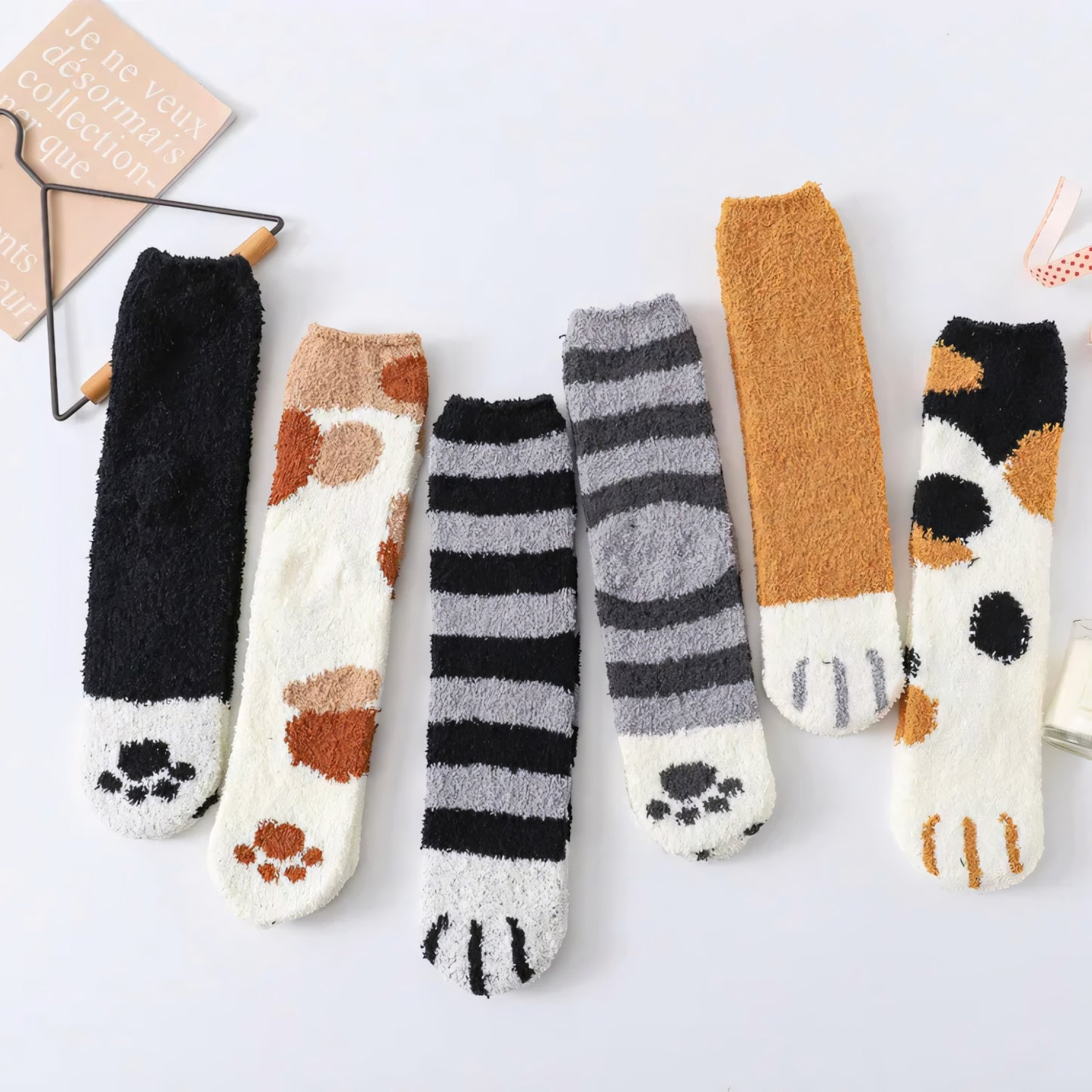 Pawfect Fuzzy Socks