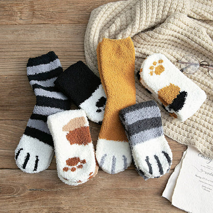 Pawfect Fuzzy Socks