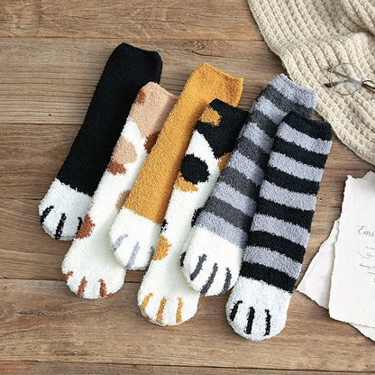 Pawfect Fuzzy Socks