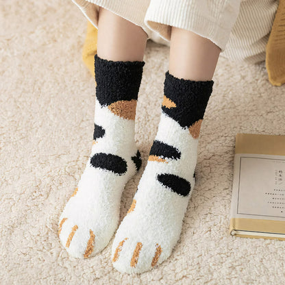 Pawfect Fuzzy Socks