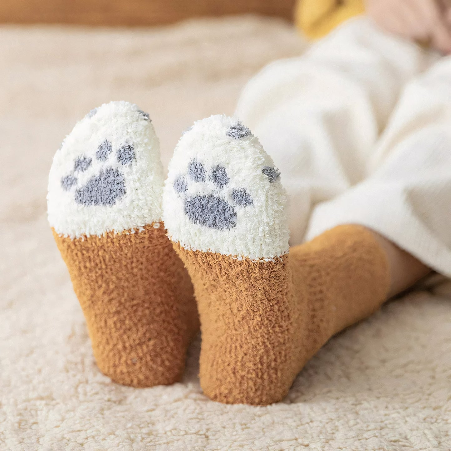 Pawfect Fuzzy Socks