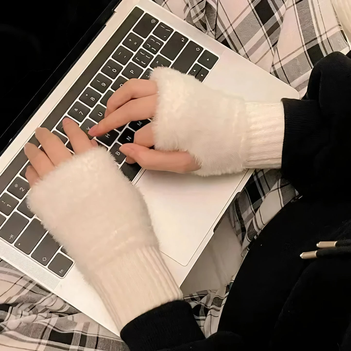 Mink Plush Gloves