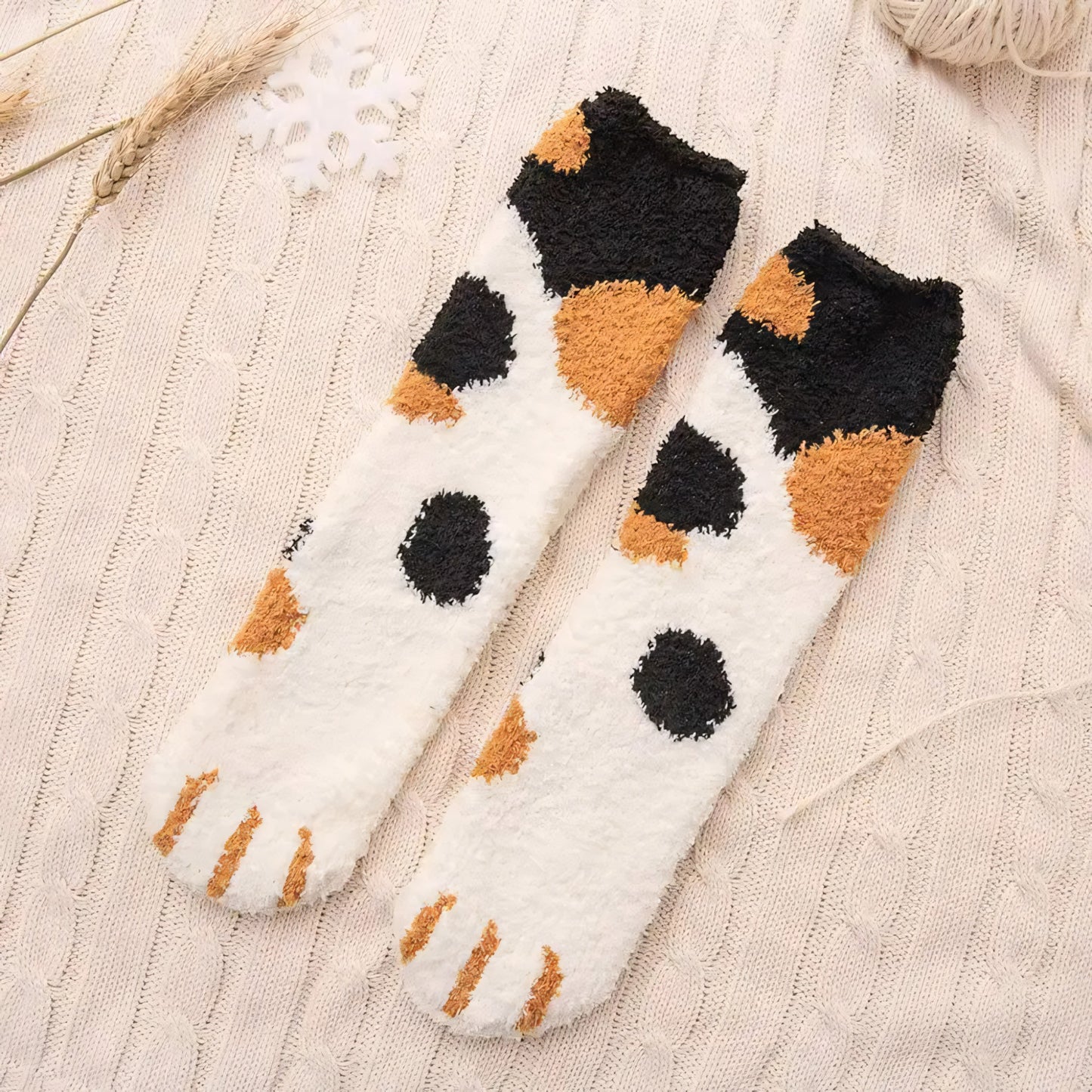 Pawfect Fuzzy Socks