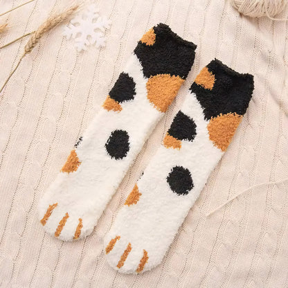 Pawfect Fuzzy Socks
