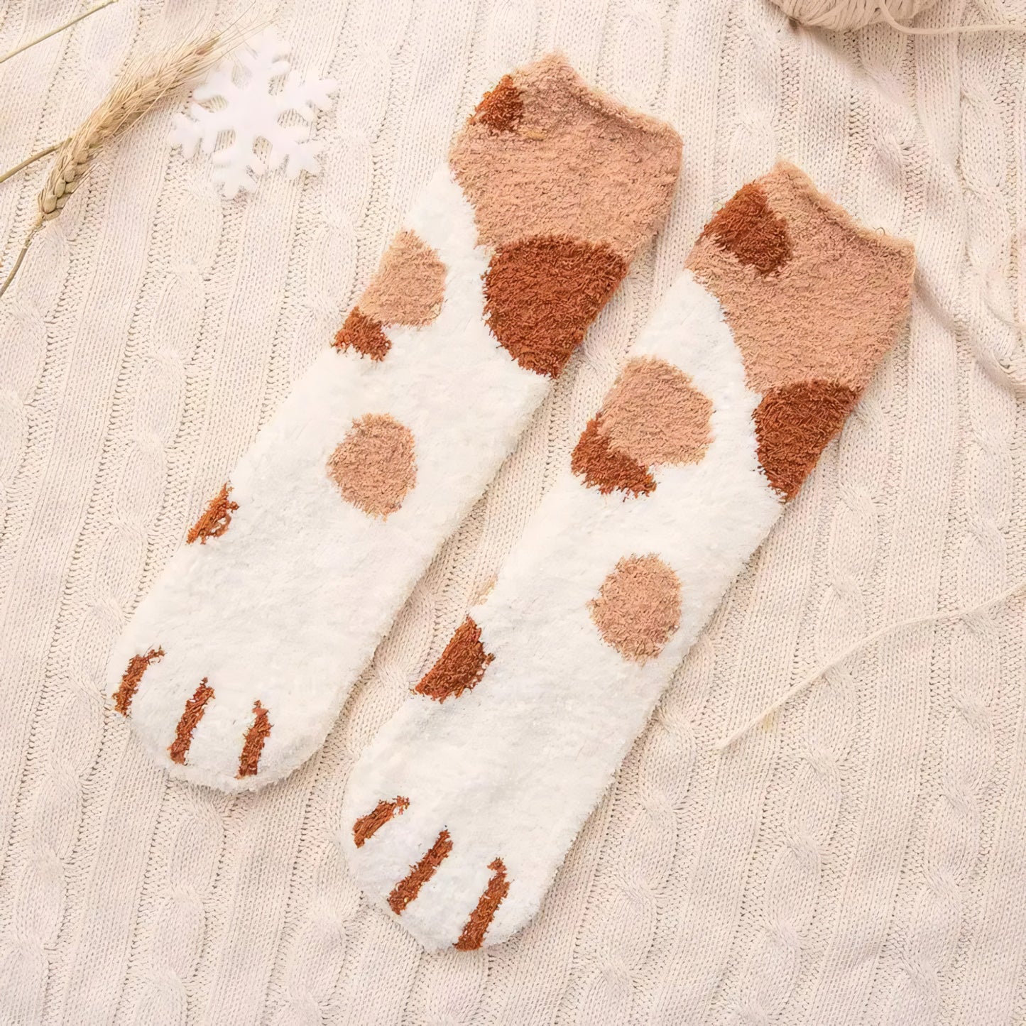 Pawfect Fuzzy Socks