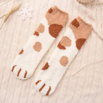 Pawfect Fuzzy Socks