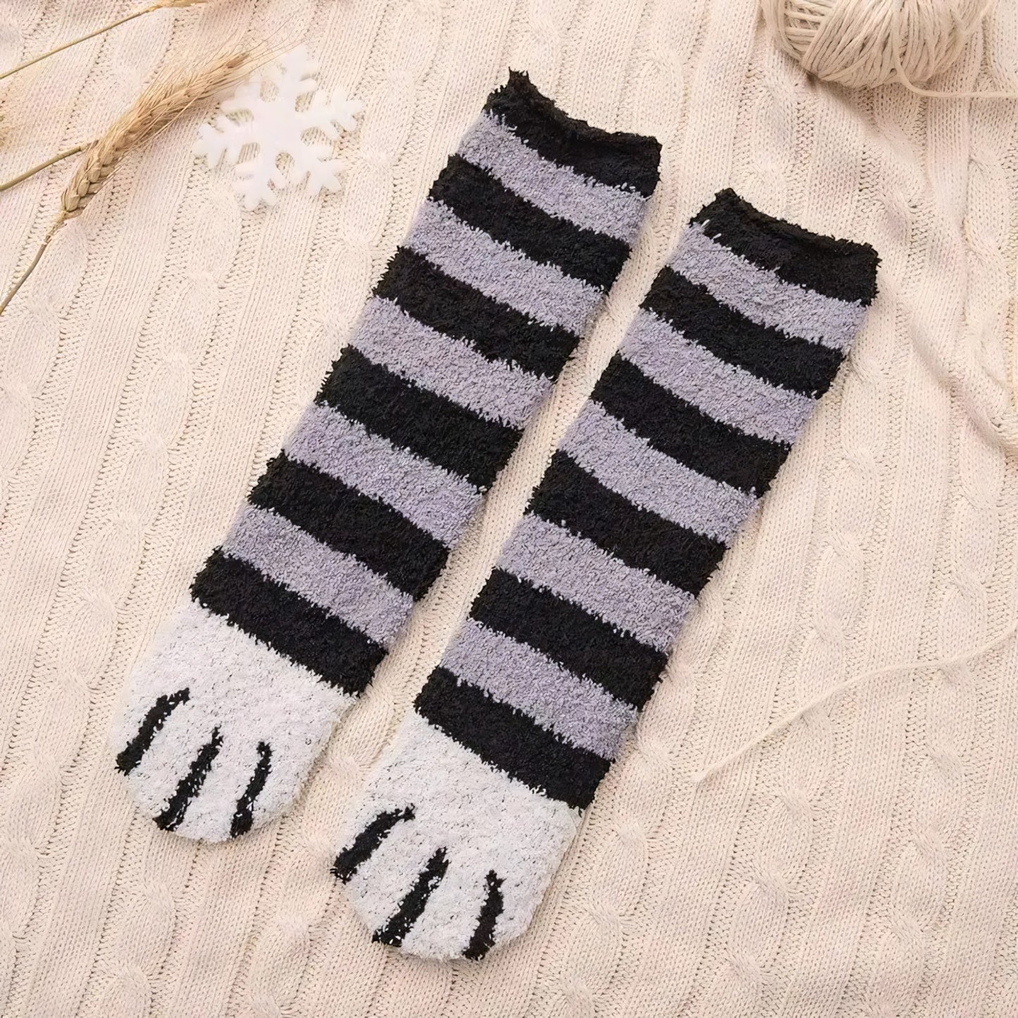 Pawfect Fuzzy Socks