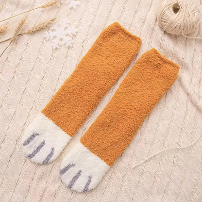 Pawfect Fuzzy Socks